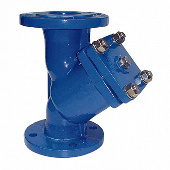 Фильтр Tecofi сетчатый наклонный фланцевый, PN16, DN125, чугун