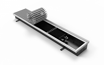 Конвектор Vitron с естественной конвекцией без вентилятора (глубина 90мм, ширина 360мм, длина 2200мм